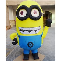 2m Inflatable Advertising Figure of Despicable Me Balloon with Blower