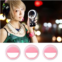New Selfie Flash LED Camera Ring Light 36 LED Battery Powered For iPhone 7plus 6s 5 4 Samsung Xiaomi Huawei Smartphone