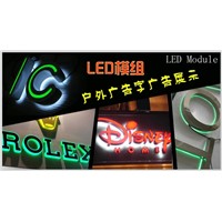 Freeshipping 2 LED Module 3528 SMD Red/Green/Blue/Yellow/white For LED Channel Letter And Advertising LED Sign ,IP65 Waterproof