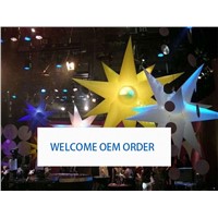 Star Advertising Inflatables for Stage Bar Party Decoration