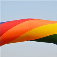 26ft= 8M inflatable Rainbow arch for Advertisement with blower 220v/110v