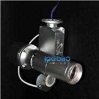AC110-240V Aluminium Custom Gobos Design Lighting Image Moving Projector Led Spotlight Pattern Ad Logo Rotation Projector Lamp