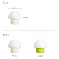 Creative emoi Mushroom Touch Multicolor Lamp,Mushroom LED Mood Night Light Mini Rechargeable Soft Mushroom Atmosphere Table Lamp