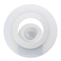 LED White Wall Lamp IR Motion Sensor LED Night Light Battery Operated Lighting for Under Kitchen Cabinets