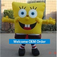 2m SpongeBob Shape Balloon as Party Decoration Funny Inflatable Advertising Balloons