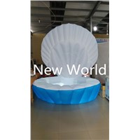 Stage/party decoration inflatable sea shell,inflatable seashell model(3m)