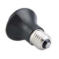 Mini Black Ceramic Heat Infrared Lamp Bulb (110V/25W)