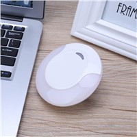 LED Night Light Lamp PIR Motion Sensor Home Bedroom Lighting Wall Lamp Emergency Light Wall Plug Mount US Plug