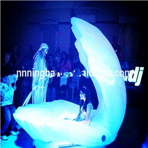 Stage/party decoration inflatable seashell inflatable sea shell(Diameter:2m)