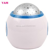 Sky Star Children Baby Room Night Light Projector Lamp Bedroom Music Alarm Clock #G205M# Best Quality