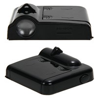 Hot Sale 2pcs/lot Wireless Projector Lights Welcome Step LED Light Laser Shadow Styling Battery Power Lights
