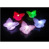 Wireless Battery Butterfly LED Night Light Baby Lamp Colorful Lighting Bulb For Children Room Decoration Holiday Garland Decor