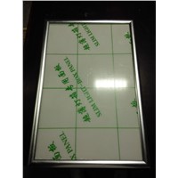 Ultra Slim Fast Food Restaurant Shop LED Menu Illuminated Light Boxes18MM Thickness Aluminum Snap Frame