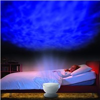 Ocean Wave LED Night Mood Light Atmosphere Lamp Projector For Kids Room Ceiling Decor With EU-Plug &amp;amp;amp; US-Plug