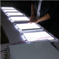 Rectangle Acrylic Frame A3 Double Sided Advertising Cable Wires Hanging Slim Led Light Box