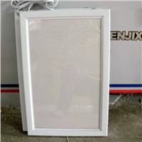 White Aluminum Profile Frames LED Edge-lit  Light Box 50x70CM