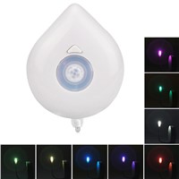 New 8 Color Heart-shaped Changing Bathroom Bowl Toilet LED Novelty Night Lights Body Motion Seat Sensor Lamp