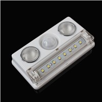 Sale Rechargeable  LED PIR Sensor Motion Detector Wireless LED Night Light Lamp Indoor Lighting USB Charging Powered