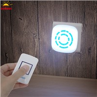6W Novelty Led Night Lamp Wireless Remote Control Dimmable Night Light For Kids Children baby Desk Table book Lights lamps 220V