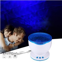 1X Romantic Colorful Aurora Holiday Gift Cosmos Sky Master Projector LED Starry Night Light Lamp Ocean Wave Projector for Kids