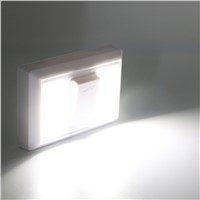 Ultra Bright 2*COB LED Night Light Wall Light Lamp Battery Operated with Magnetic for Kitchen Cabinet Camp Emergency Light