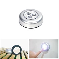 High Quality led night light Wireless 3 LED Wall Light Kitchen Cabinet Closet Cordless Lighting Sticker Tap Touch Lamp Lamps