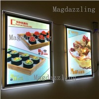 Rectangle LED Projected Signs A2 one sided - Custom Shop Acrylic Light Box Sign