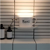 Night Light  Voice Sensor LED Lamp Intelligent  USB Charge Novelty Coffee Cup Shaped Home Decor Gift For Children Friends