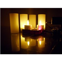 Fairy Rechargeable LED tea light festive candles electronic candle lamp home indoor candlelit decoration lights &amp; lighting