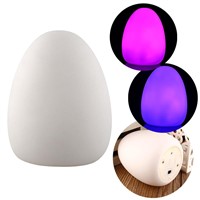 Mabor Luminaria Colorful  LED Night Lights Color Changing Egg Shaped Home Room Decor Baby Kid