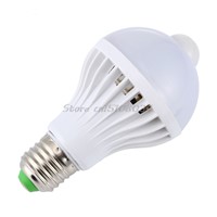 E27 5W/7W/9W LED PIR Motion Sensor Auto Energy Saving Light Lamp Bulb Infrared #K4U3X#