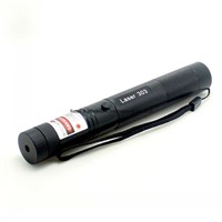 Tinhofire Laser 303 200mW Red Laser Pointer Pen Adjustable Focal Length and Star Pattern Filter+4000MAH 18650 Battery+charger