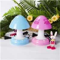 Mushroom night light for kid children gift battery or AC power LED light Easy feeding Bedside lamp