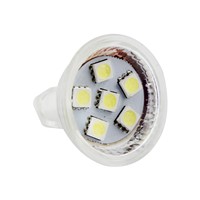2pcs MR11 GU4.0 LED Bulbs Halogen Bulbs Equivalent GU4 Base AC/DC Warm White 3000K LED Light Bulbs 1.8W CLH