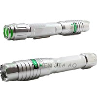 Adjustable focus green laser flashlight focusable burning high-power distance refers to a star laser pen 3.7V