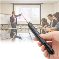 Original Zoweetek ZWP02 Mini Wireless Laser Pen 2.4G Infrared Remote Control USB Presenter PPT Presentation Pointer Clip Lasers