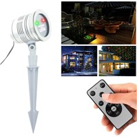 ICOCO Mini Laser Light LASER STAR II Red Green Starry Sky Star Pattern Waterproof Laser Lamp For Building Decoration