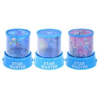 Romantic Rotary Music LED Star Sky Starry Projector Lamps Universal Night Light Projector Bed Lamp Children Gift