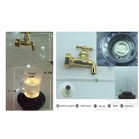 2017 New store decor Gift faucet night light 220V Multi Color Water Faucet Lamp LED Floating Faucet indoor outdoor decoration