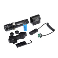 Tactical Green Laser Sight Dot Adjustable Rifle Scope With Rail Mount For Hunting Remote Switch