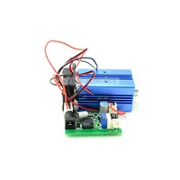 1.3W-1.5W 445nm 447nm 450nm Blue Laser Dot Module 12V+ TTL+ Fan