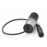 650nm 100mW Red Laser Line Locator Module 22x70mm with EU standard Adapter