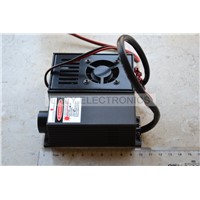 DPSS Fat Beam 100mw 532nm Laser Diode Module  TTL+ Fan Cooling+ Power Supply