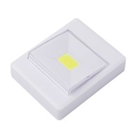Ultra Bright Mini COB LED Wall Light Magnetic Night Lights Camp Lamp Battery Operated Switch Magic Tape for Garage Closet Light