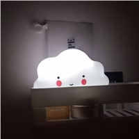 LED Cloud Lamp Night light Novelty Light White Blue Silicone NightLight For Children Baby Gift Toy Luminaria Decor Ornaments