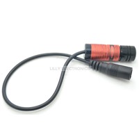 650nm 100mW Red  Cross laser Module 14.5x45mm 5V DC w/AC European Adapter and Holder