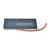 2pcs/Lot 0.5W/5V Solar Cell Panel 100MA 48.5x102.5mm PET Solar Cell