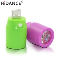 Upgrade! Switch USB Light Led Lamp  white USB for Power bank computer charger adapter DC 5V Portable Shining