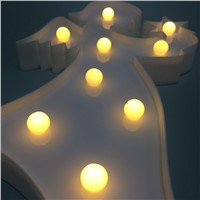9 LEDs Angel Night Light 3D Marquee Desk Table Lamp Battery Operated Party Holiday Wedding Decoration Lamp Gifts LED Night Light