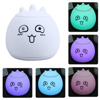 7 Colorful Multiple Shape LED Charging Silicone Lamp Bedroom Night Light